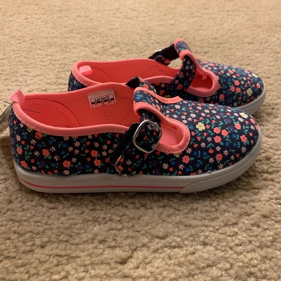 CARTERS floral print shoes - Picture 2 of 4